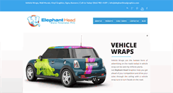 Desktop Screenshot of elephantheadgraphics.com